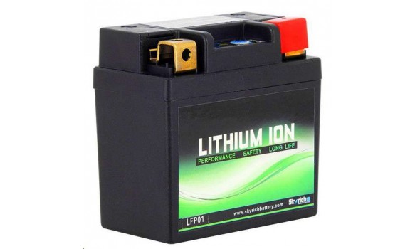 Batterie Moto 12V Lampa - Exide Bike Li-Ion LiFePo4 - 24 Wh-120 A